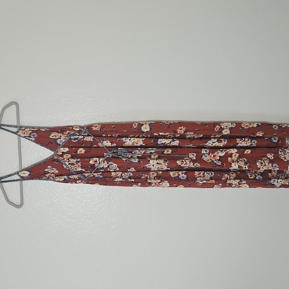 Xhilaration Brown and Black Patterned Dress - Picture 4 of 8